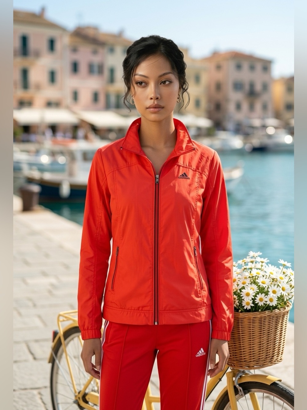 Adidas Track Jacket - Size Medium